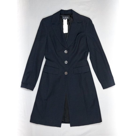 VTG Y2K Black Pant Suit Size 4 - Picture 3 of 12